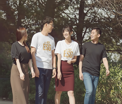 台積電與大豐環保合作,將回收寶特瓶再製成ESG永續環保衣|TSMC collaborates with Da Fon to recycle PET bottles into sustainable ESG T-shirts promoting circular economy.